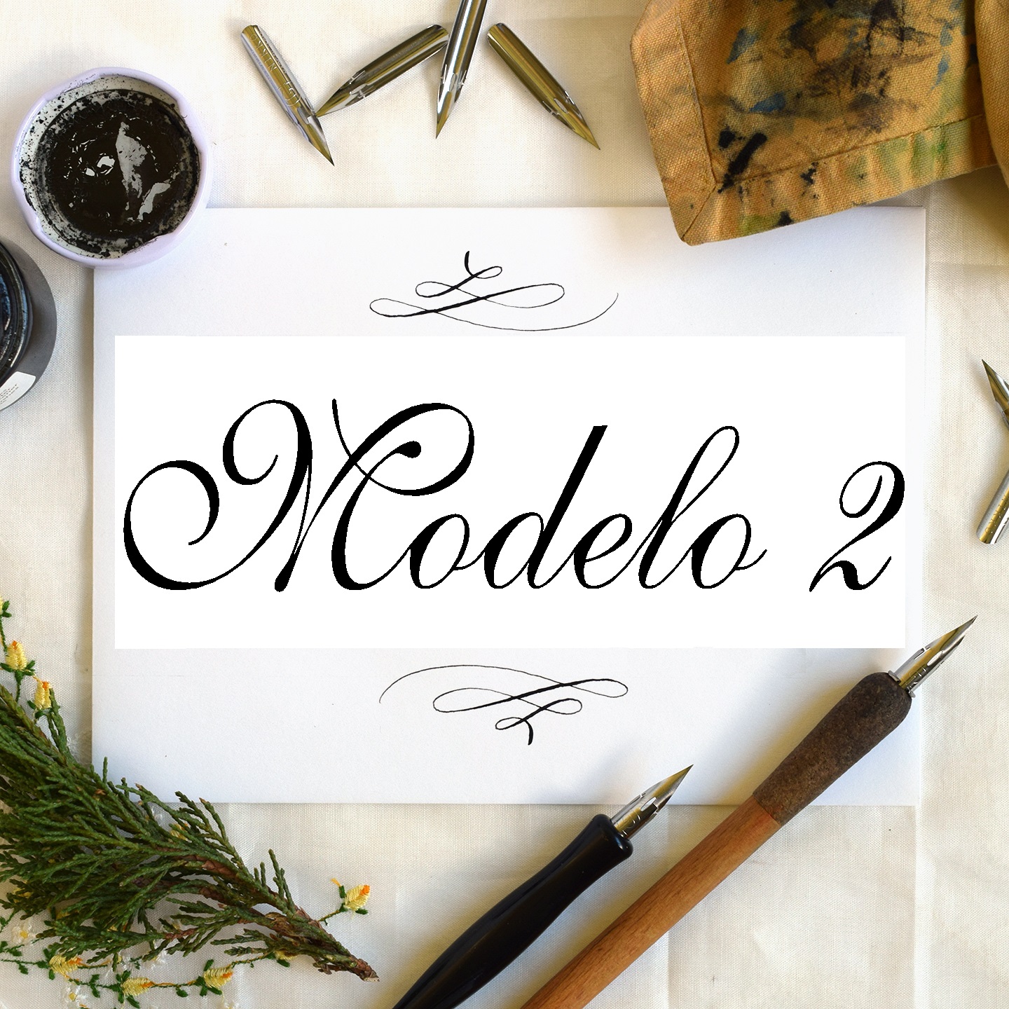 Cursiva Inglesa • Modelo 2