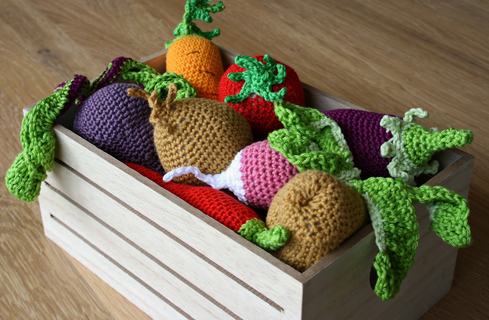 Amigurumi Crochê • Vegetais